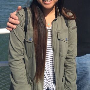 Abercrombie military jacket